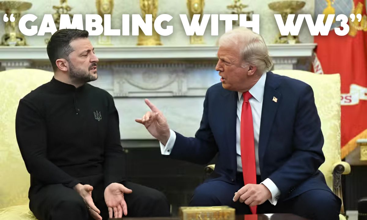 Trump Confronts Zelensky at White House: “Make Peace with Russia or We’re Out!”